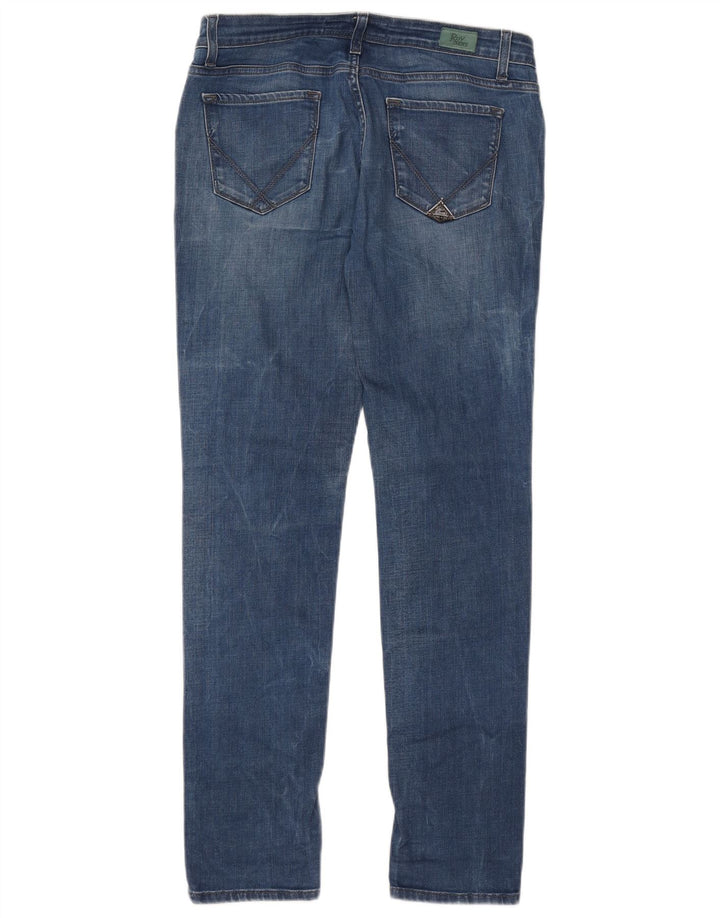 Calça jeans feminina Roy Rogers IT 47 grande W33 L32 azul algodão
