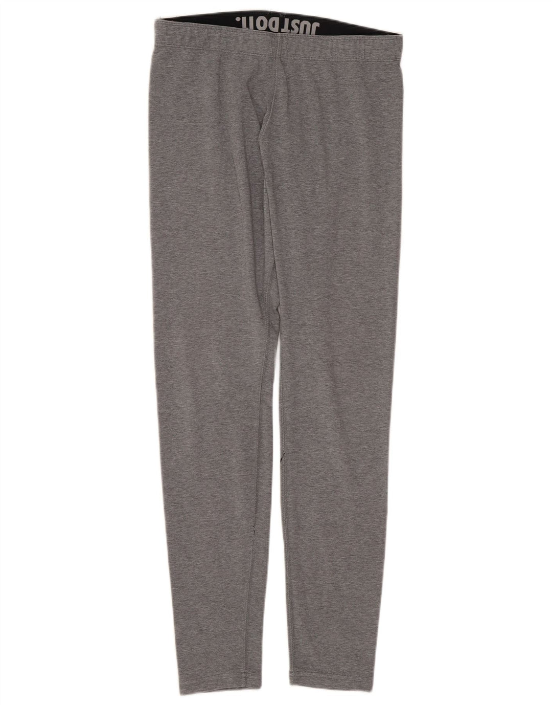 Leggings Nike Femininas Graphic UK 12 Algodão Cinza Médio