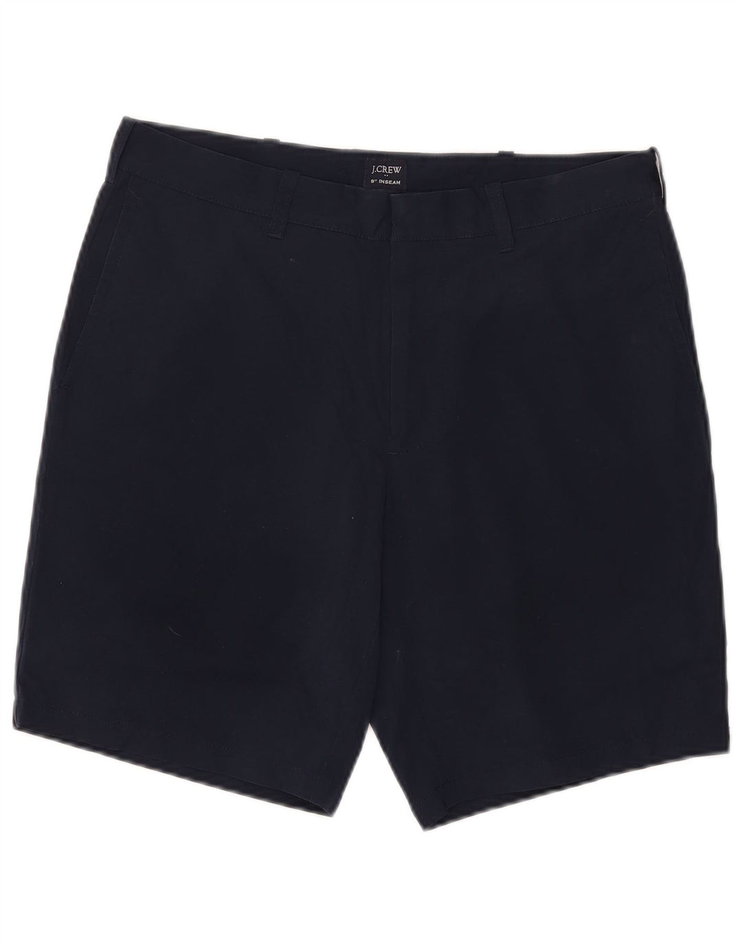 Shorts Chino masculino J. Crew W32 poliéster azul marinho médio