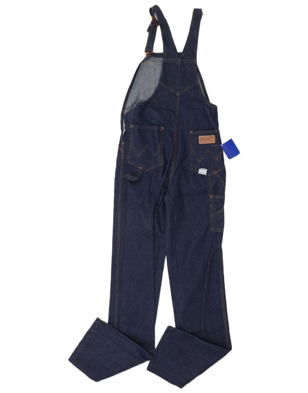 Macacão masculino WRANGLER jeans reto W29 L36 algodão azul marinho