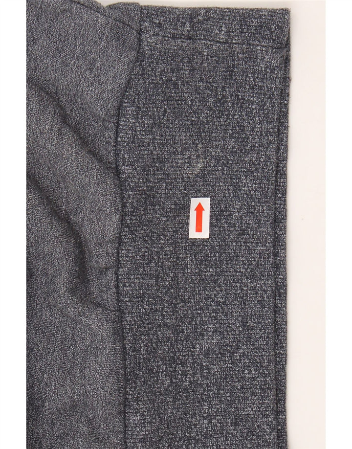 Jumper feminino com capuz gráfico ELLESSE Reino Unido 14 grande bloco colorido azul marinho