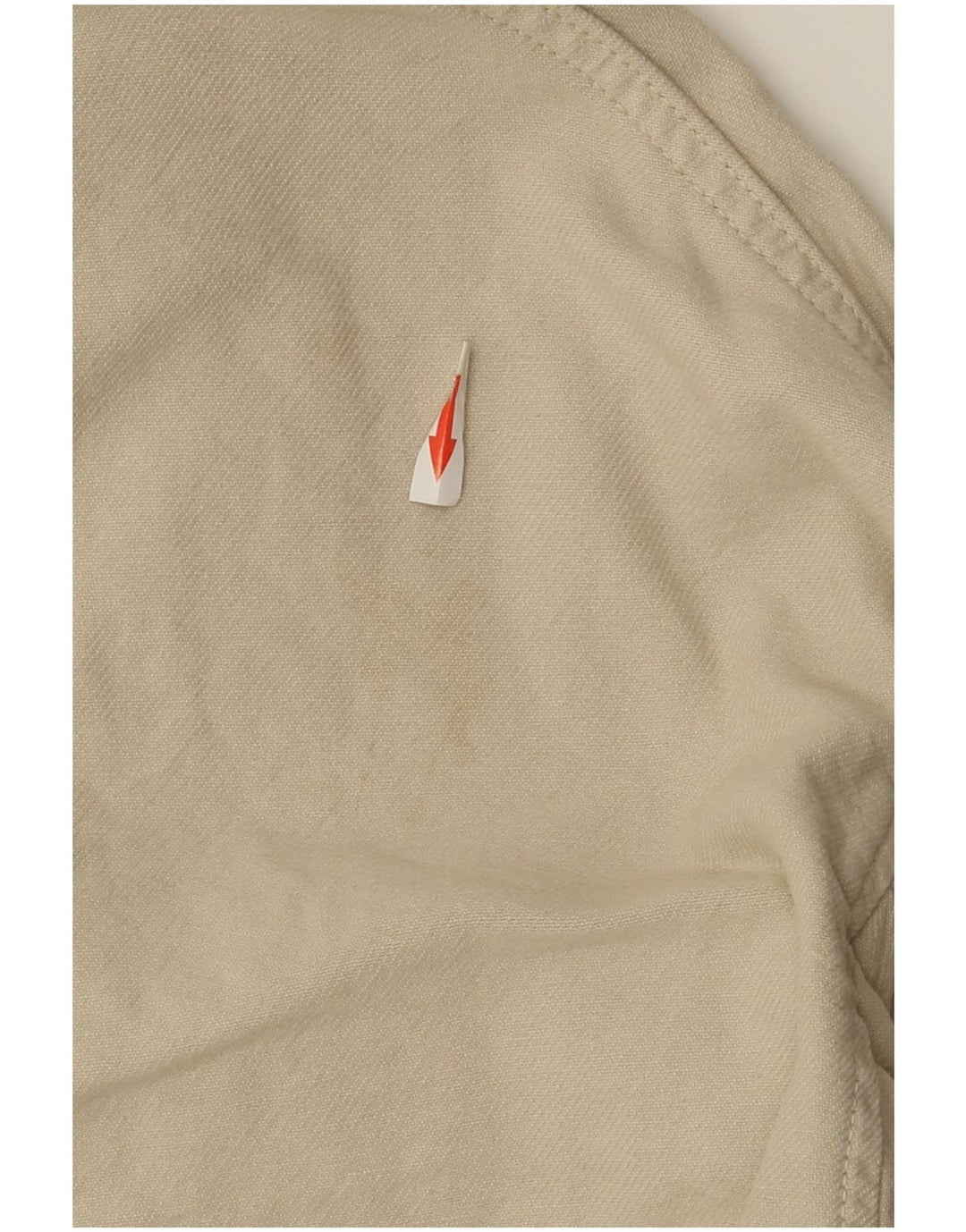 Zara Womens Oversized Utility Jacket Reino Unido 10 Pequeno Algodão Cáqui