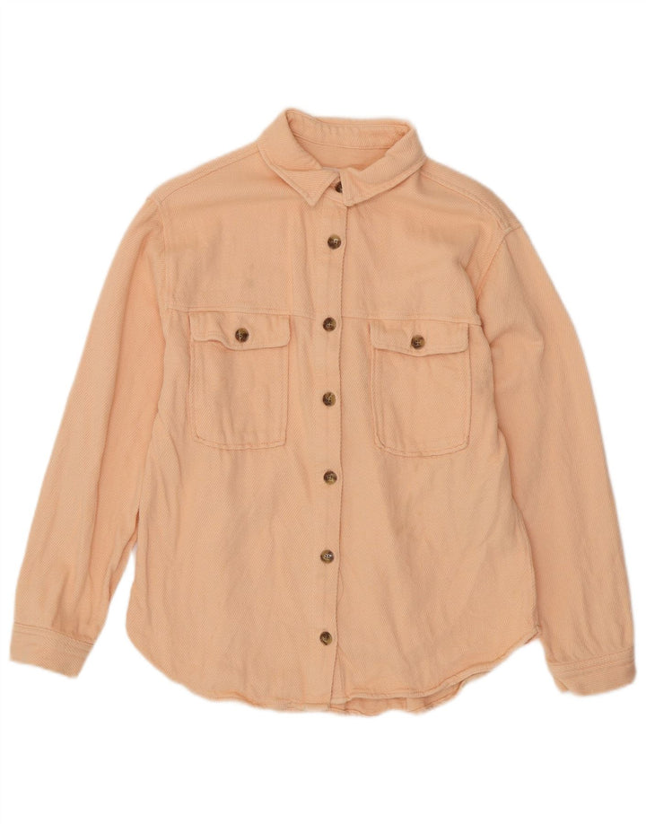 Camisa de flanela ZARA para meninas 13-14 anos algodão rosa