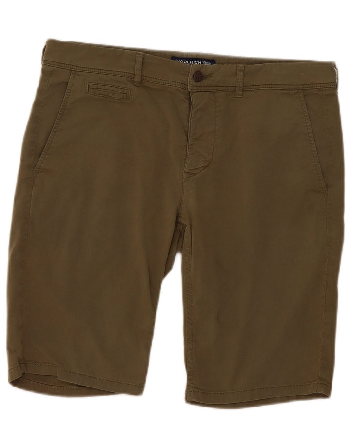Shorts Chino Masculino Woolrich W34 Grande Caqui