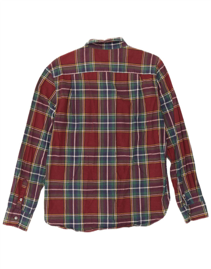 Camisa masculina Levi's Standard Fit média de algodão xadrez multicolorido