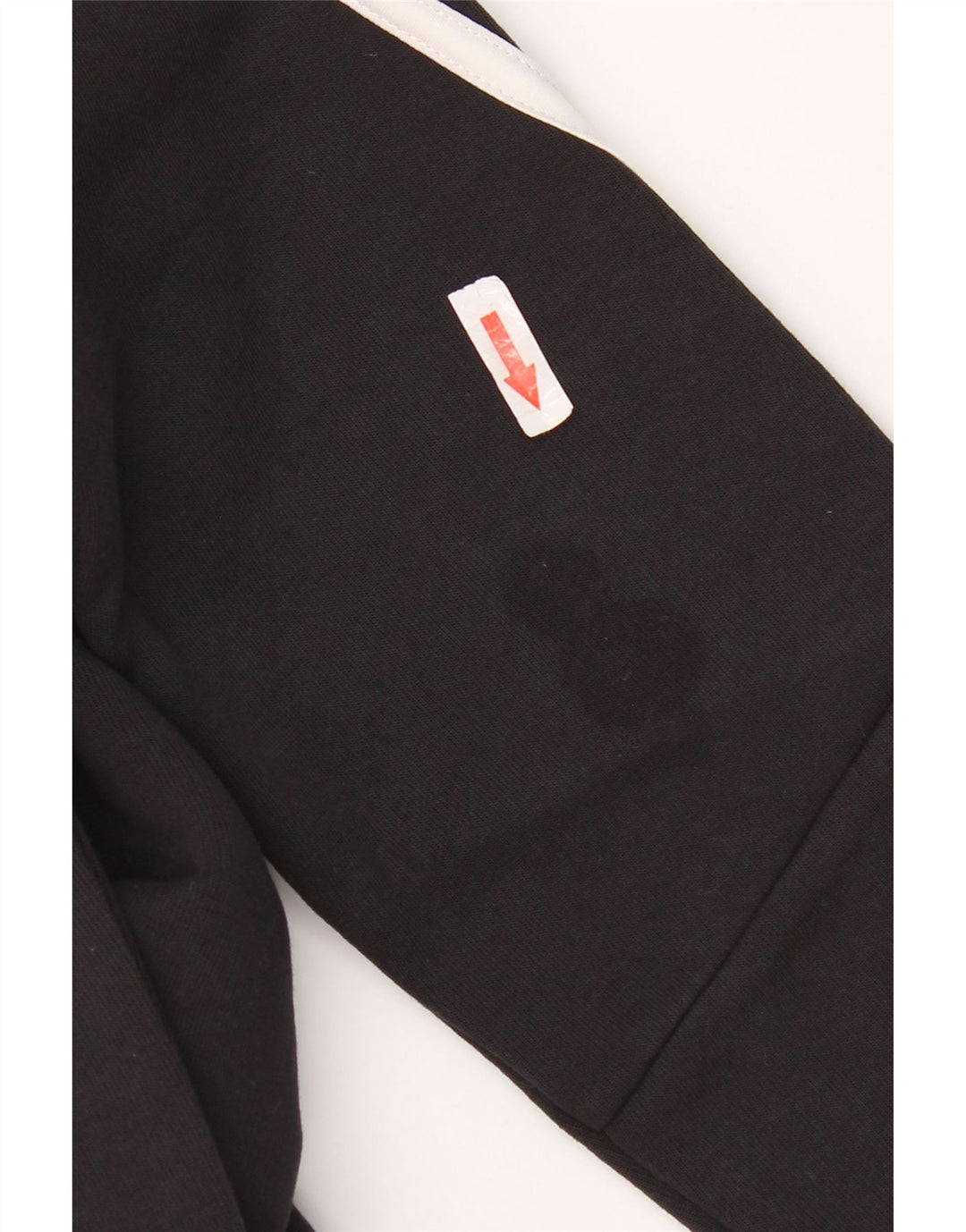 ADIDAS Menino Suéter Jumper 13-14 Anos Preto Algodão
