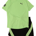 Conjunto PUMA Boys 2 peças 13-14 anos verde colorblock poliéster