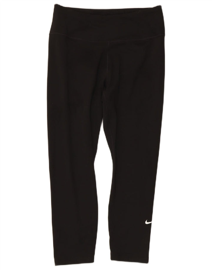 Leggings Nike Dri Fit Capri UK 12 Médio Preto
