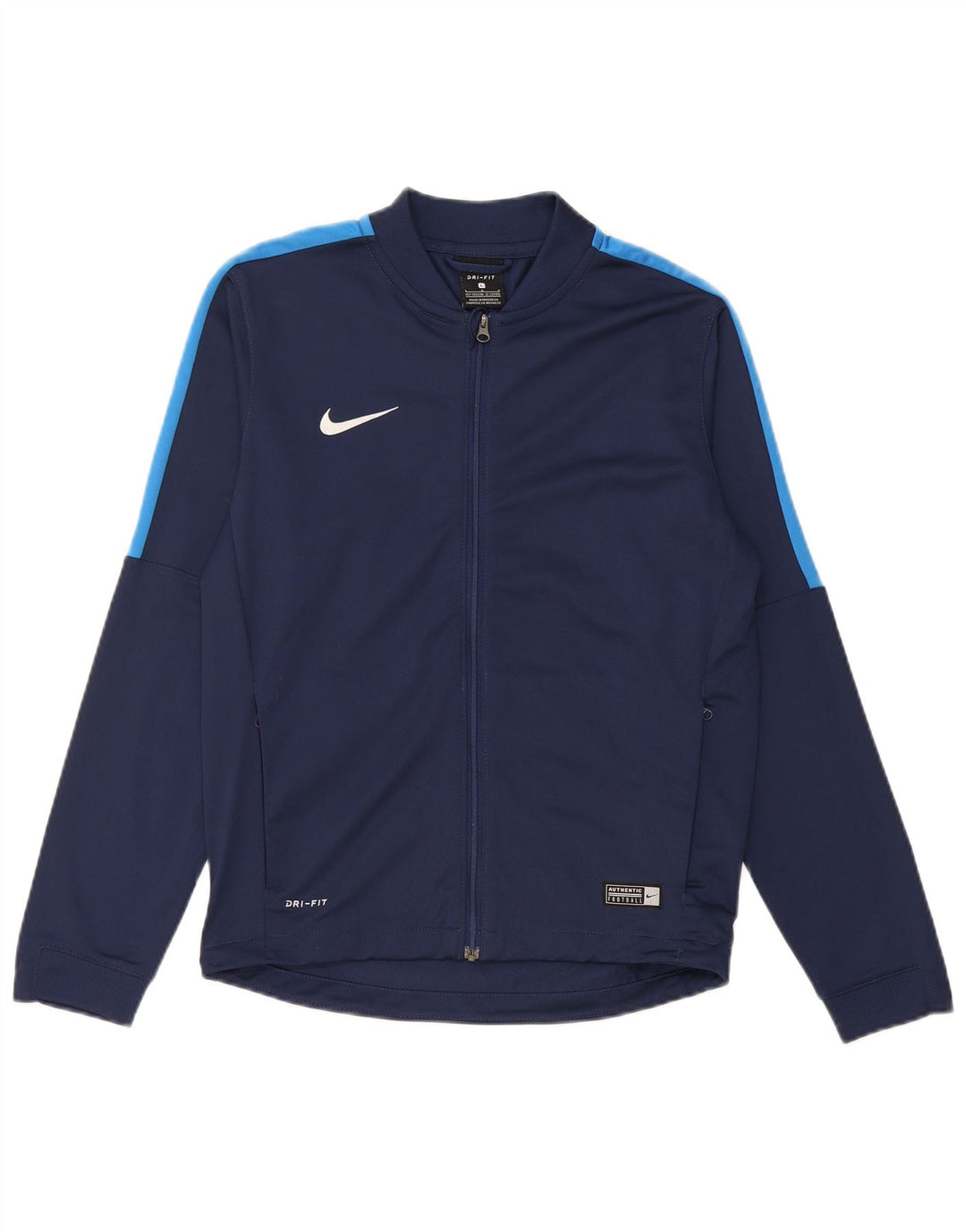 Jaqueta NIKE Boys Dri Fit Tracksuit 12-13 anos grande azul marinho