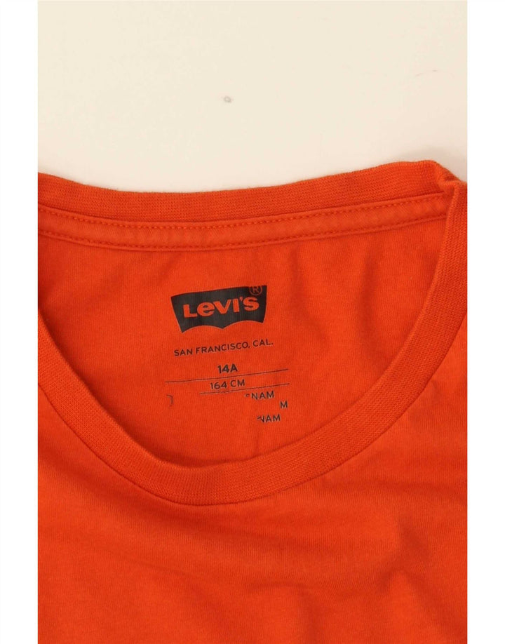 Top Levi's Meninos 13-14 Anos Laranja