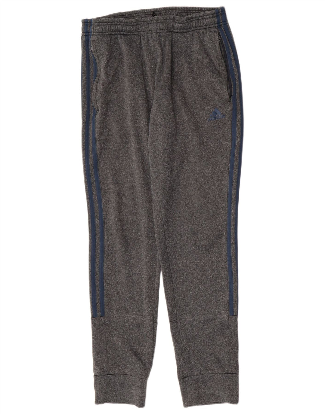 Adidas Mens Climawarm Calças de treino Joggers Cinza Médio Poliéster