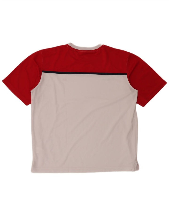 Camiseta masculina ELLESSE Top XL branco colorblock