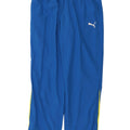 Calça de treino masculina Puma XL azul colorblock poliéster
