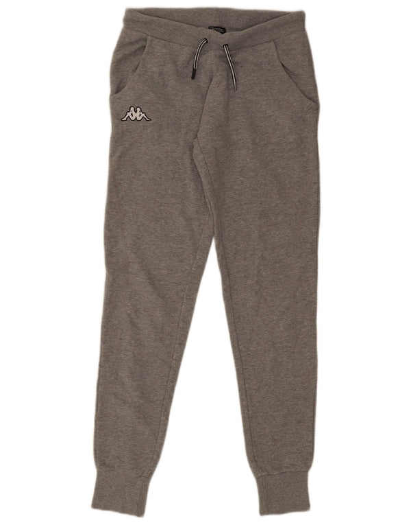 Calça de treino masculina Kappa Joggers médio cinza algodão