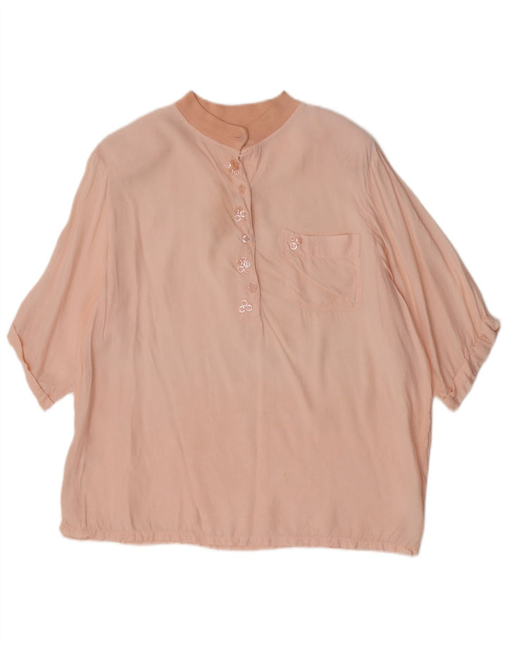 Blusa feminina Temptation UK 16 grande viscose rosa
