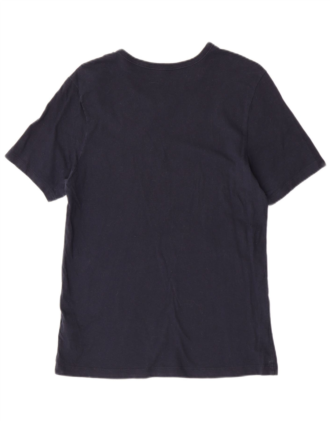 Camiseta masculina Hugo Boss Top médio algodão azul marinho