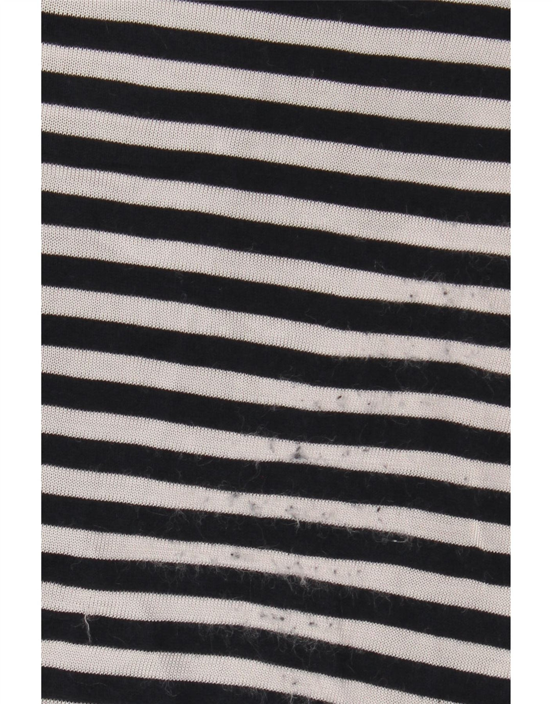 Blusa feminina manga 3/4 BENETTON Reino Unido 10 pequena azul marinho náutico