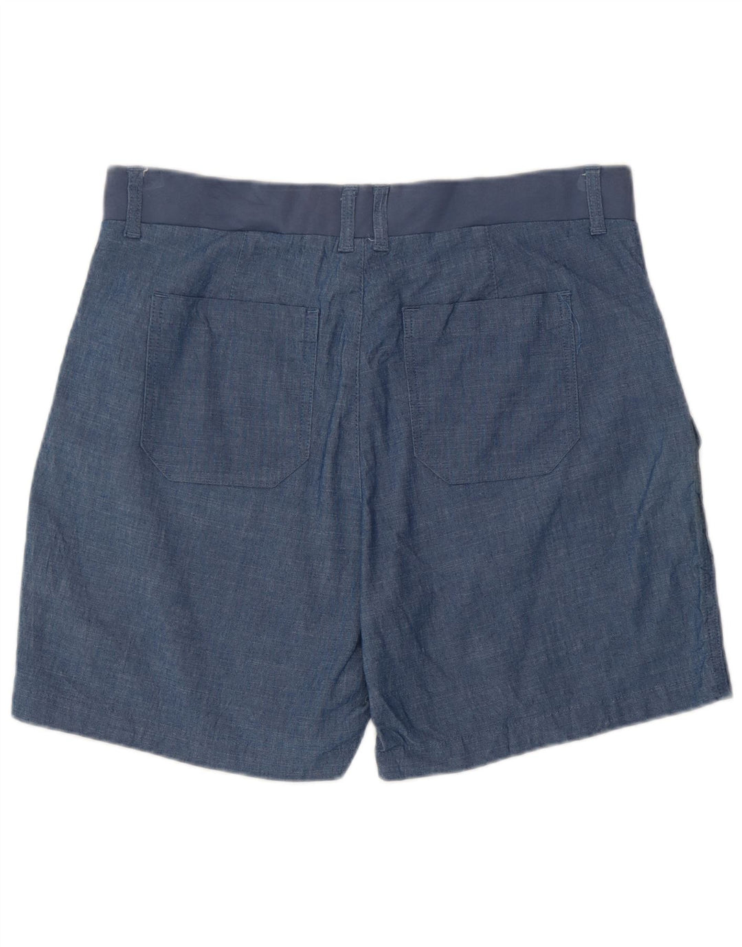 Shorts cargo feminino Lee de cintura média e ajuste relaxado W34 grande azul