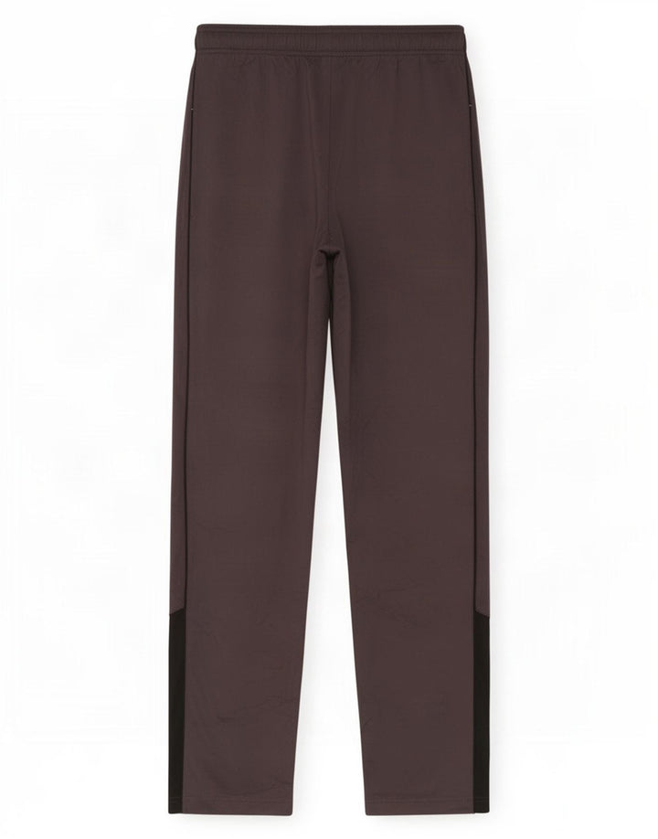 Calça de treino masculina Fila cinza médio colorblock poliéster