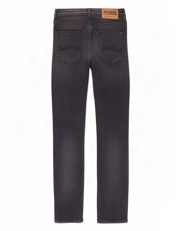 Tommy Hilfiger Meninos Jeans Slim 13-14 Anos W30 L30 Azul Algodão