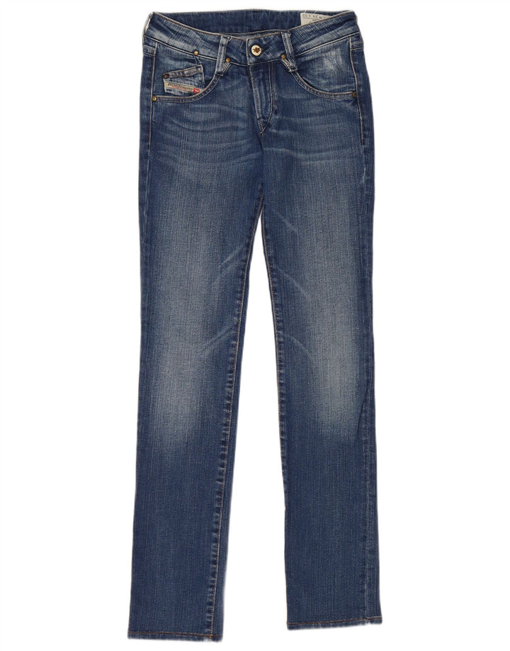 Diesel Feminino Clush Slim Jeans W24 L32 Azul Algodão