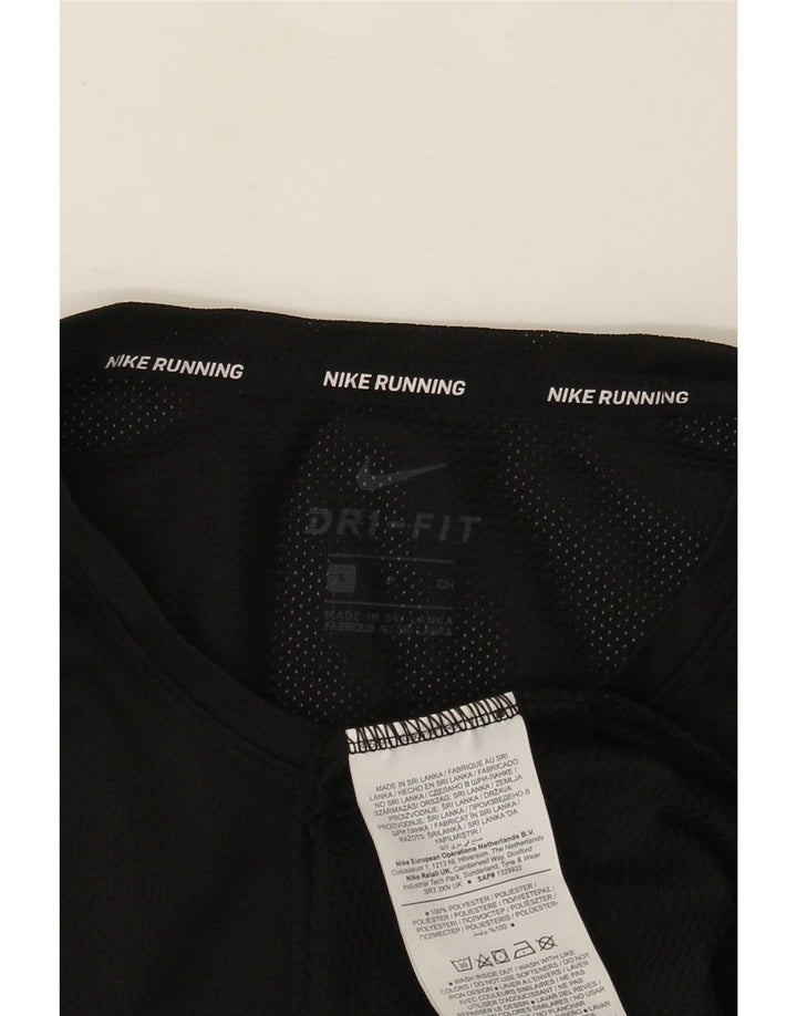 Camiseta Nike Masculina Dri Fit Top Pequeno Poliéster Preto