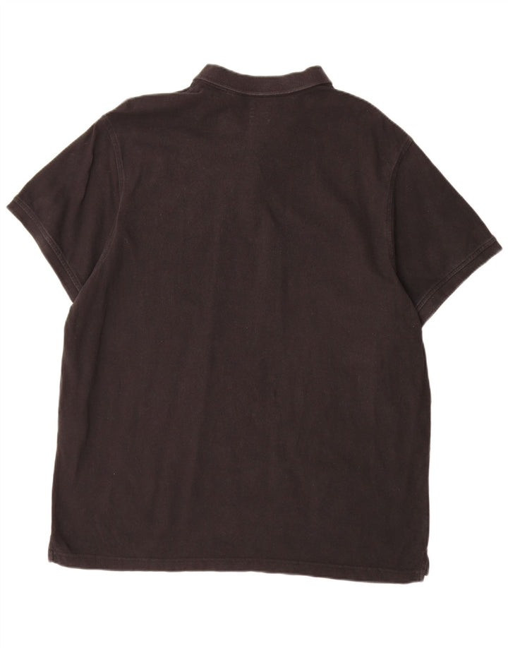 Camisa polo masculina padrão Levi's 2XL algodão preto