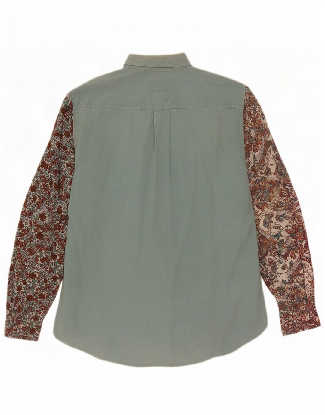 Camisa masculina de veludo Verte Vallee média multicolorida floral