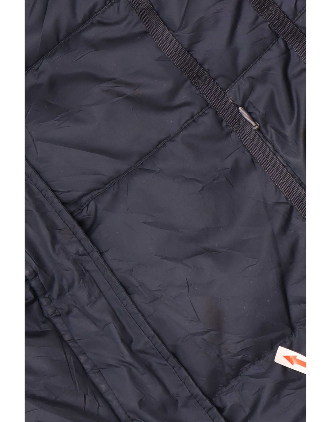 Casaco acolchoado feminino Geox UK 14 grande poliéster azul marinho