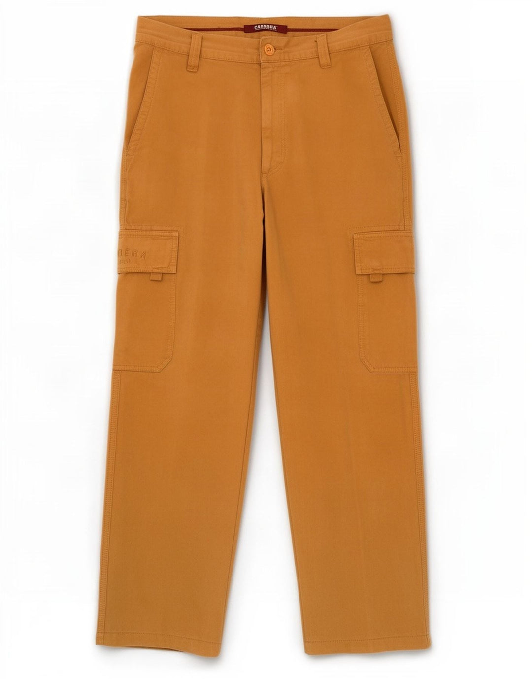 Calça cargo reta masculina Carrera W32 L29 bege