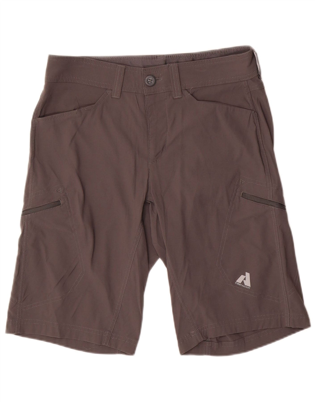Shorts cargo masculino EDDIE BAUER W30 nylon cinza médio