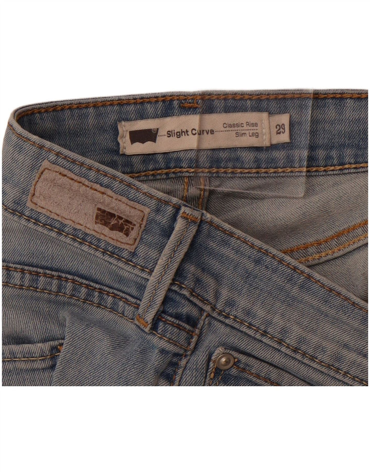 Calça jeans feminina LEVI'S Slight Curve Classic Rise Slim W29 L28 Azul