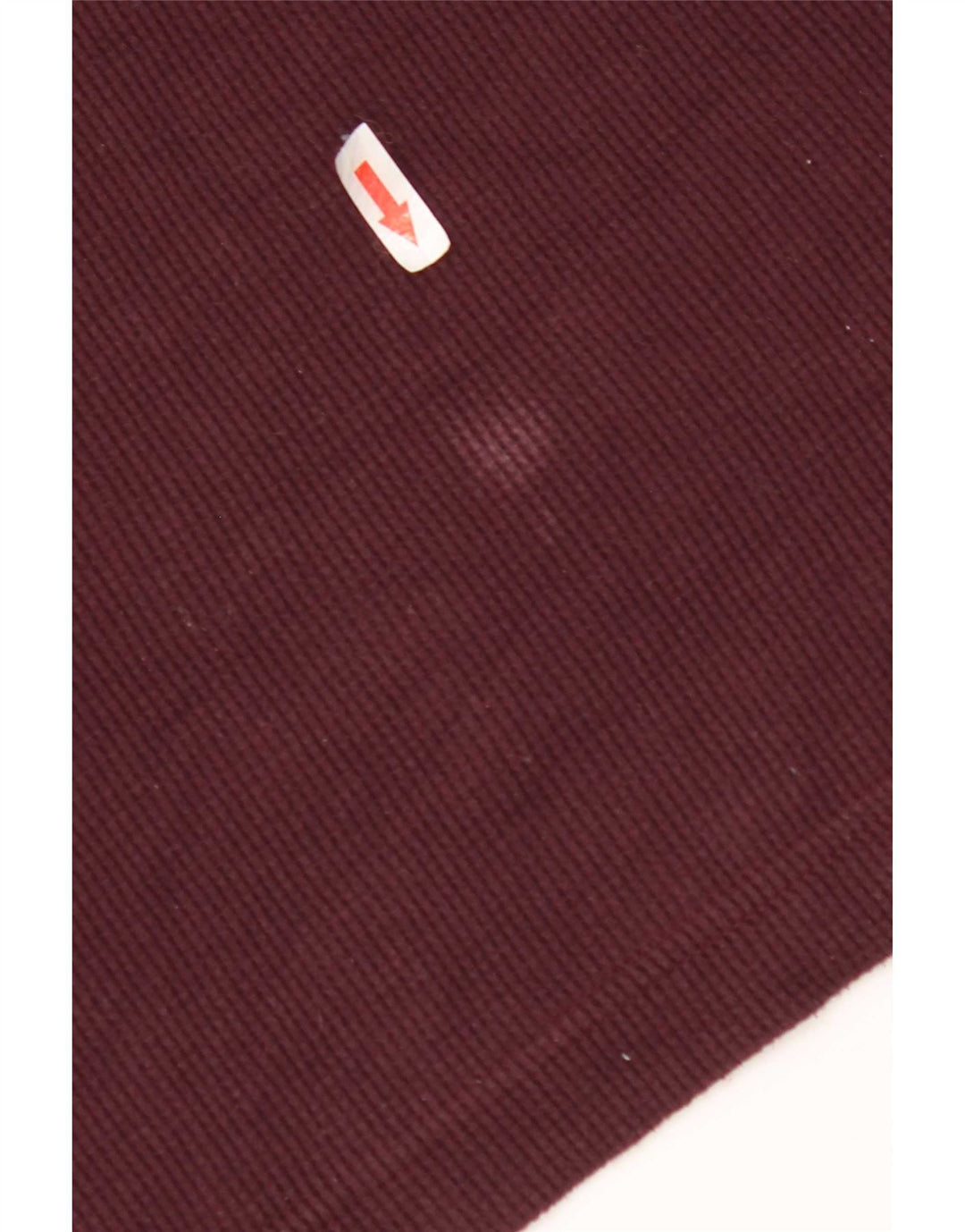 Gap Mens Top Manga Longa Médio Algodão Borgonha