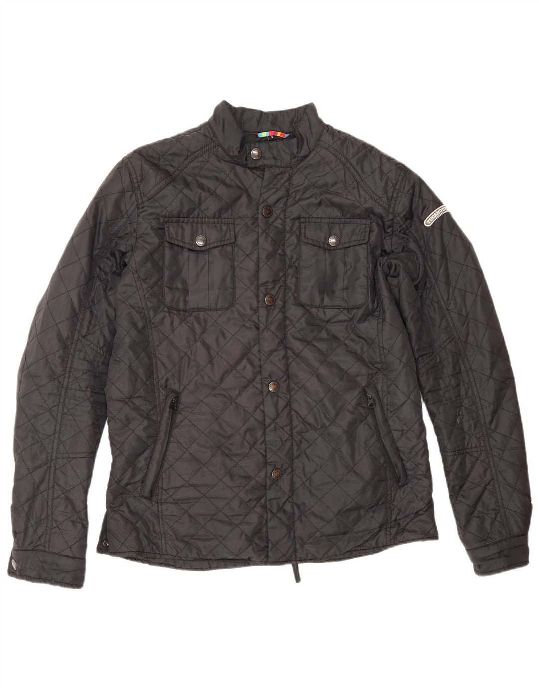 Jaqueta acolchoada masculina Tucano Urbano UK 36 poliéster preto pequeno