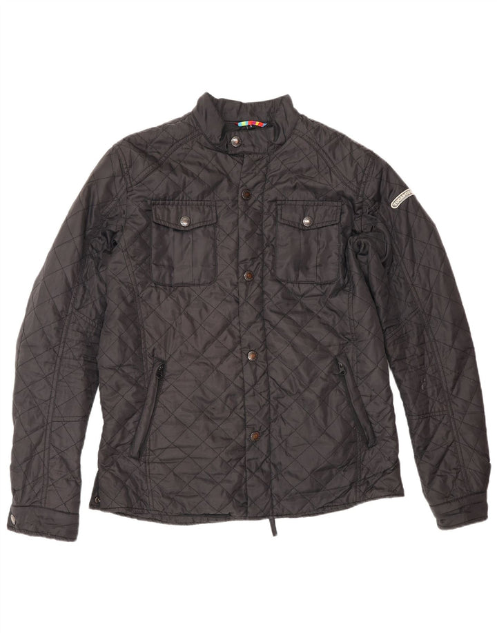 Jaqueta acolchoada masculina Tucano Urbano UK 36 poliéster preto pequeno