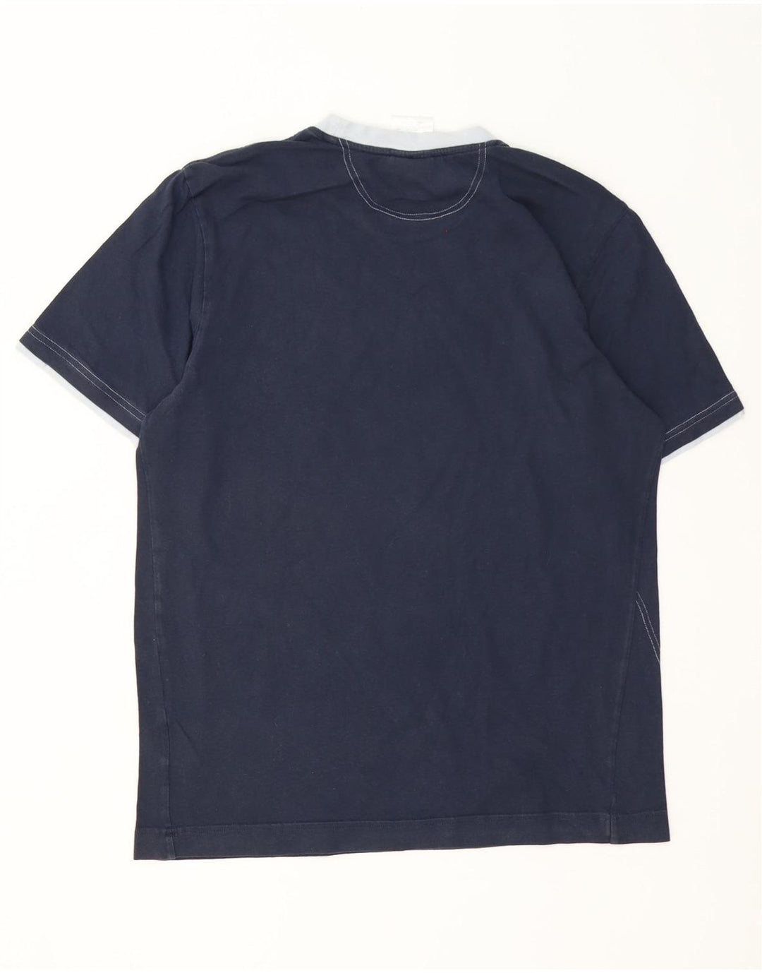 Adidas Camiseta Masculina Graphic Top Médio Algodão Azul Marinho