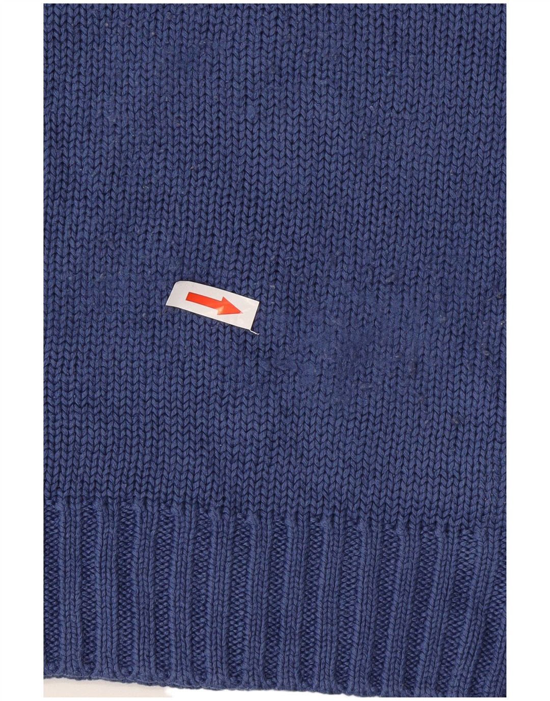 Suéter masculino Pierre Cardin com zíper e gola grande azul