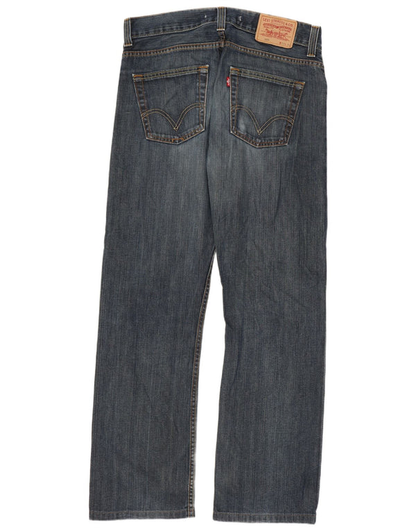 Calça jeans masculina Levi's 506 Standard Fit Straight W33 L31 Azul