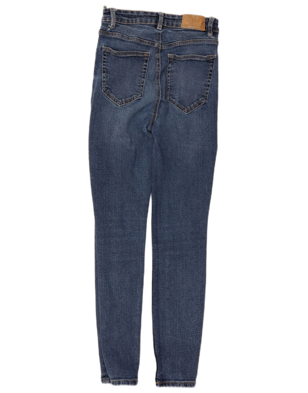 Calça jeans skinny feminina Zara EU 36 XS W26 L26 azul algodão