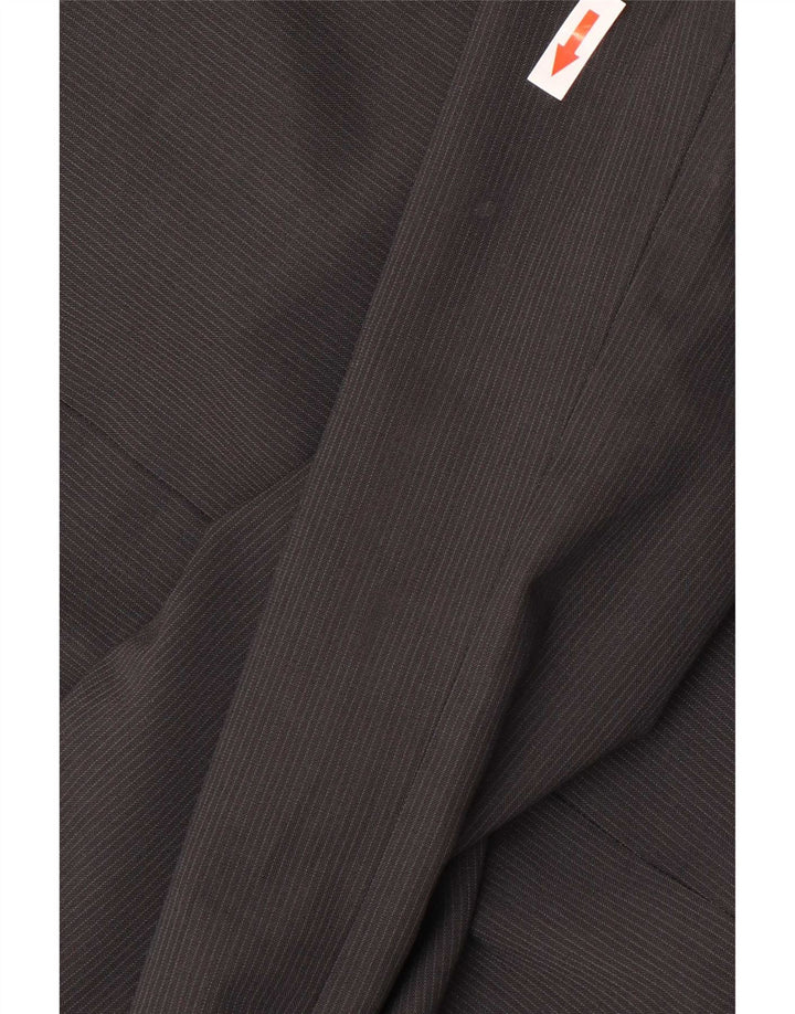 Jaqueta blazer masculina de 2 botões Marks & Spencer Reino Unido 40 risca de giz cinza médio