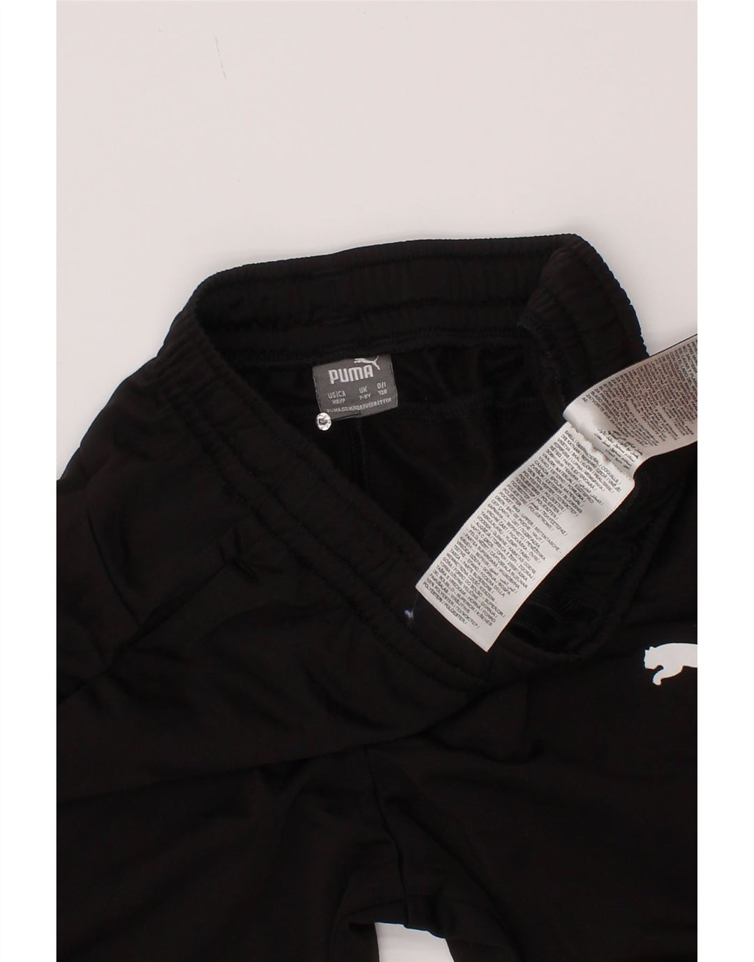 Calças de treino Puma Boys 7-8 anos preto poliéster