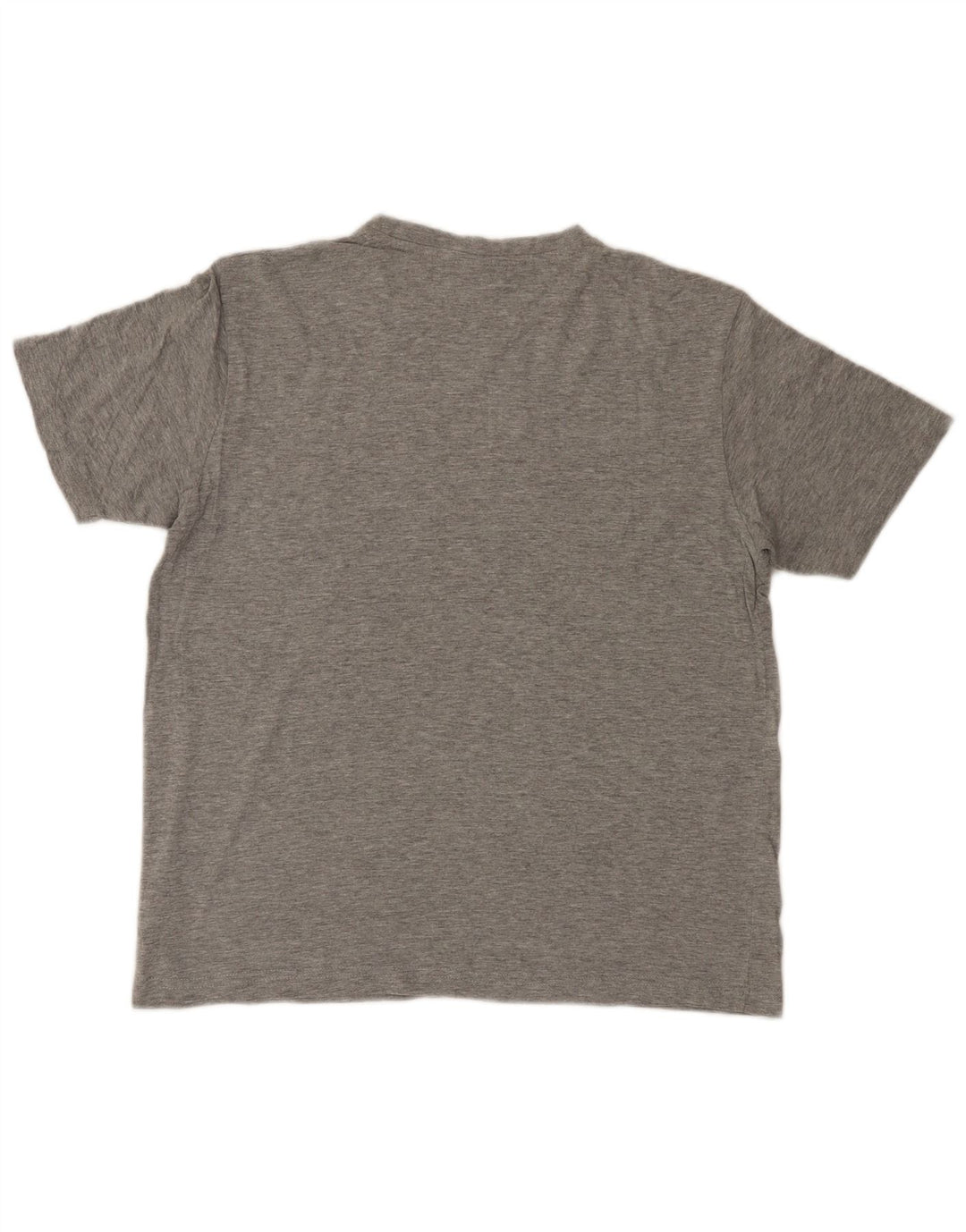 Ellesse Camiseta masculina gráfica Top algodão cinza médio