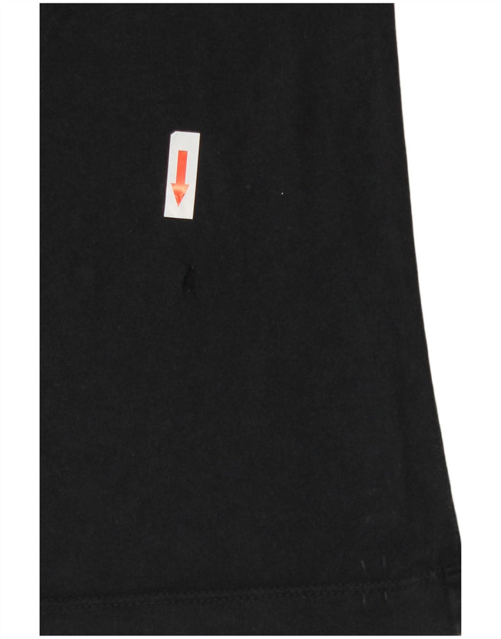 Camiseta masculina Nike Top pequeno algodão preto