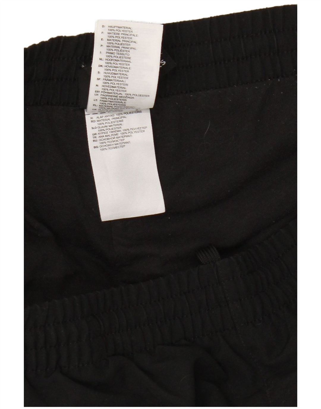 Adidas Mens Climalite Calças de treino Joggers Médio Preto Poliéster