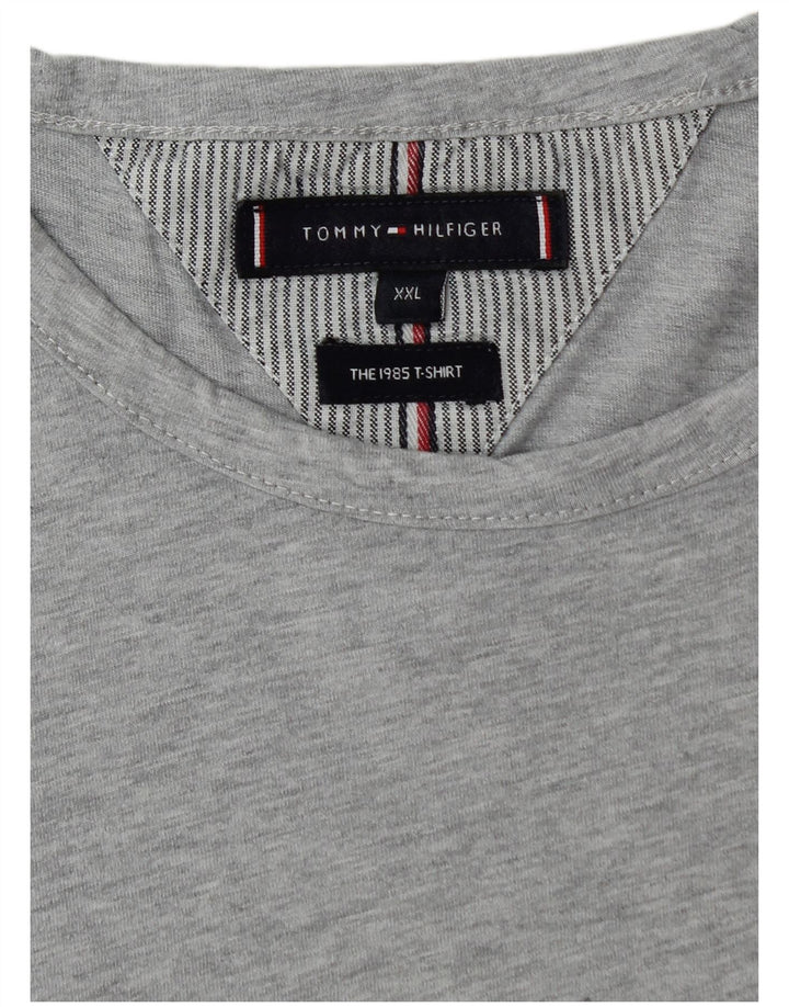 Camiseta masculina Tommy Hilfiger Top 2XL cinza
