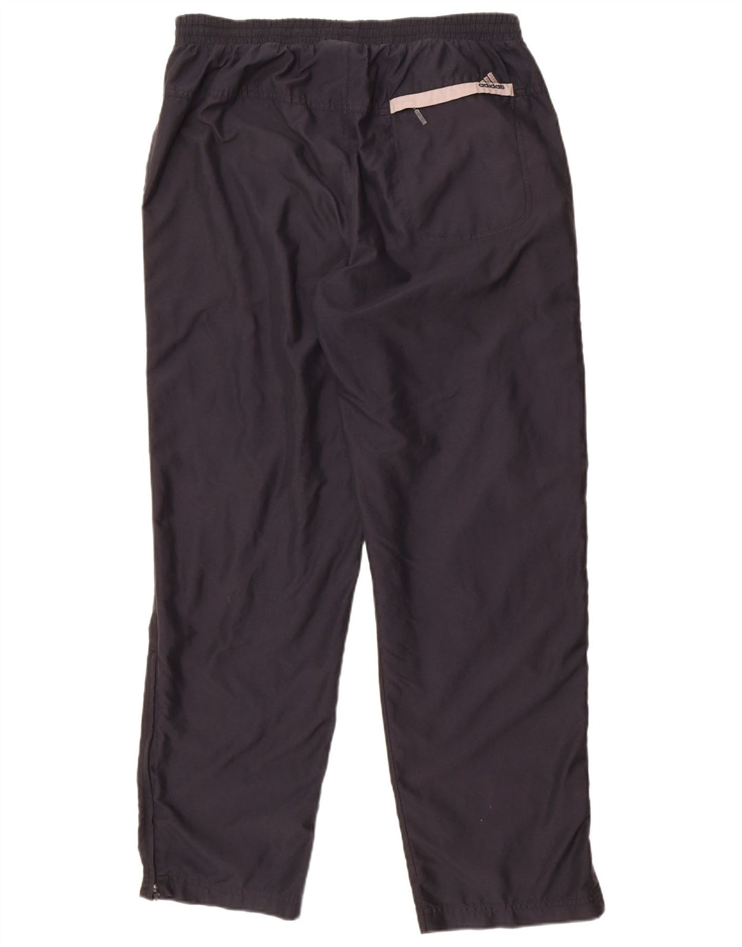 Calça de treino masculina Adidas grande poliéster azul marinho