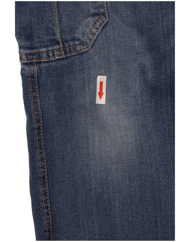 Diadora Masculino Utility Cargo Slim Jeans W34 L34 Azul Algodão