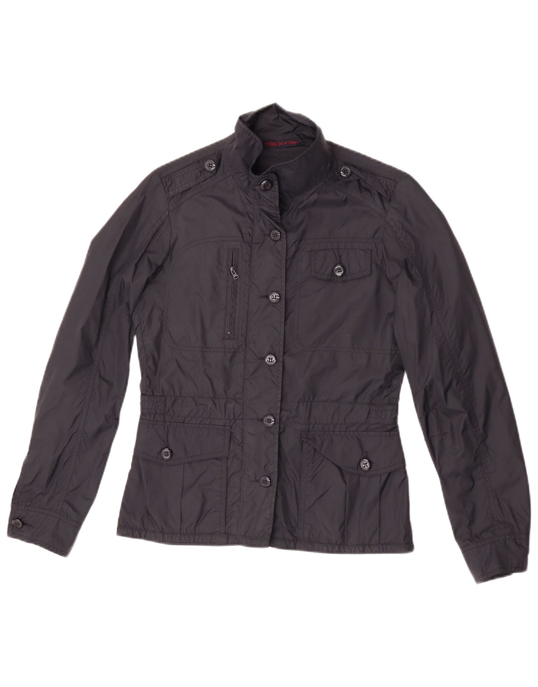 Jaqueta militar feminina Kappa UK 6 XS poliamida preta
