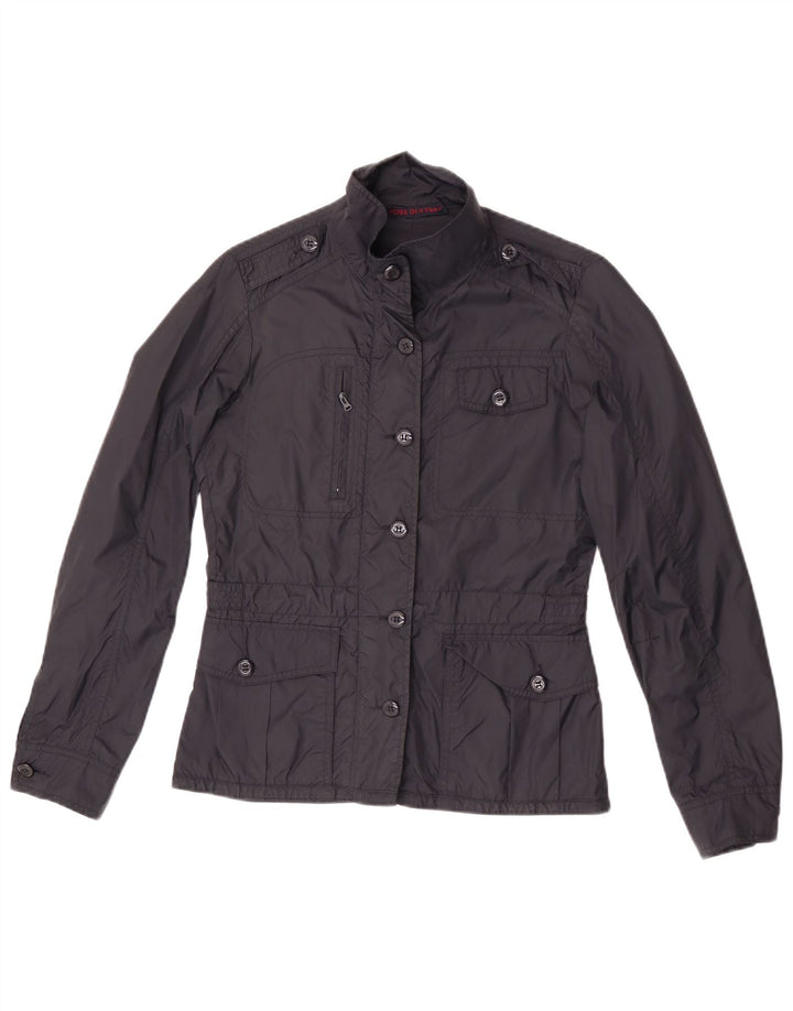 Jaqueta militar feminina Kappa UK 6 XS poliamida preta