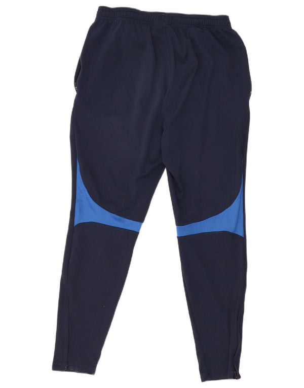 Calça de treino masculina NIKE Dri Fit médio azul marinho Colourblock